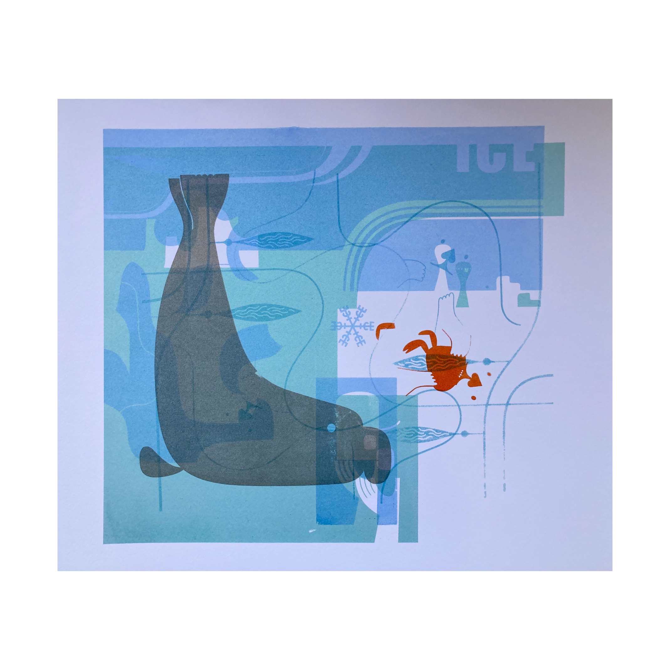 The Unplanned Beauty of Studio Overprints by Doug Ross at Artisans & agency